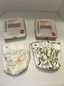 Honest Hybrid Cloth Muslin Diaper Cover with Pocket-Sling Medium (12-25 lbs) New - Picture 1 of 6