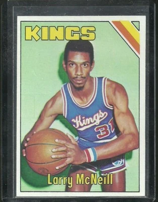 1975-76 TOPPS SET BREAK #142 LARRY McNEILL KINGS EX-MT FREE SHIPPING - Image 1 of 2