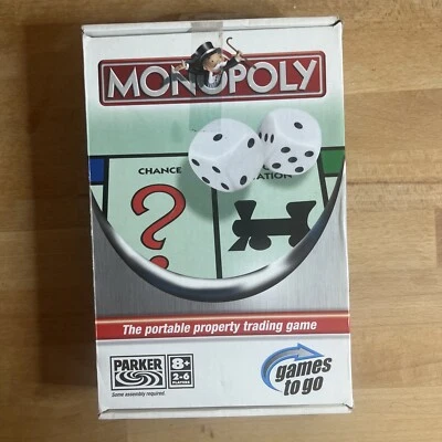Travel Monopoly Portable Property Trading Game. GC - Image 1 of 4