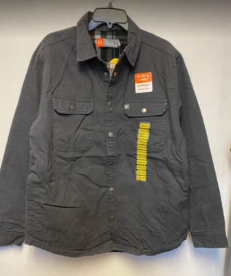 AMERICAN OUTDOORSMAN MENS FLEECE LINED SHIRT, PHANTOM *CHOOSE SIZE - Image 1 of 2