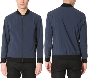 Neu mit Etikett Theory leichte Bomberjacke 2-Wege-Frontreißverschluss schmale Passform mit Besatz - Bild 1 von 12