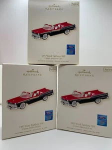 Ford Fairlane 1957 Hallmark #17 Classic American Cars Series adorno nuevo - Imagen 1 de 2