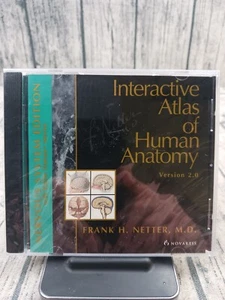 Interactive Atlas of Human Anatomy (2.0) CD-ROM - Frank H Netter - Brand New  - Picture 1 of 2