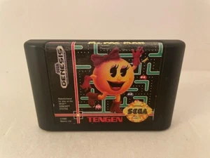 Ms. Pac-Man (Sega Genesis, 1991) gereinigt getestet funktioniert guter Zustand - Bild 1 von 7