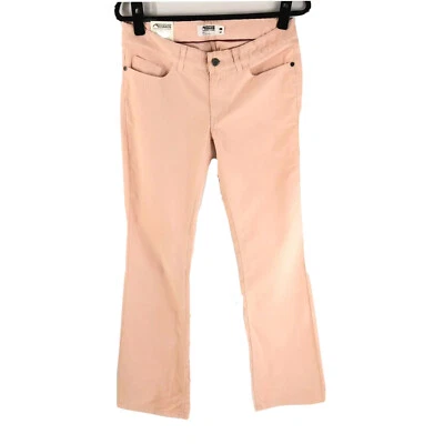 Mountain Khakis Womens Canyon Cord Pants Corduroy Cotton Stretch Boot Pink 8P - Image 1 of 4