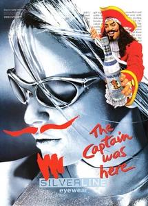 CAPTAIN MORGAN RUM AD #11 RARE 1998 OUT OF PRINT VINTAGE - Picture 1 of 2