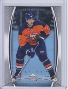 Trent Hunter 2007 Upper Deck Trilogy Hockey Card 64 Grade MT