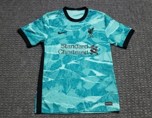 Camiseta de fútbol azul pequeña Nike Liverpool Football Club FUERA 2020/21 - Imagen 1 de 19