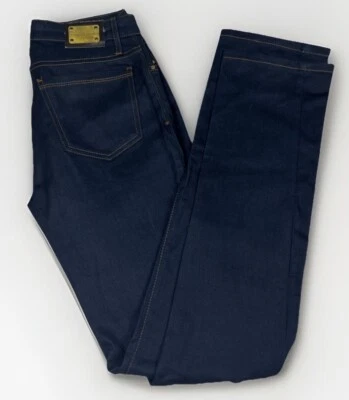 Zara Jeans Womens 6 Basic Denim Skinny Stretch Dark Blue Low Rise - Image 1 of 4