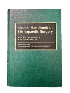 H Robert Brashear SHANDS’ HANDBOOK OF ORTHOPAEDIC SURGERY ninth edition Used - Picture 1 of 24