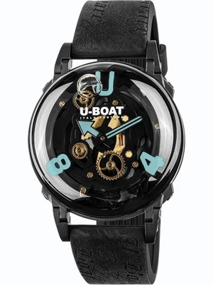 U-Boat 3353 Mens Watch U-65 PVD Aqua 44mm 5ATM - image 1 of 4