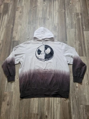 Sudadera con capucha Pesadilla antes de Navidad para hombre 3XL Jack Skellington Disney Dip Dye Foto 1 de 4