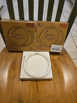 2 Box2 Pk Celiwace 4.75 Inches T4 Circular Bulb 12 Watt Fluorescent Circline 12W - Image 1 of 4