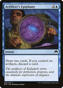 Artificer's Epiphany 4x FOIL ORI MTG Magic Origins Common MINT blue - Picture 1 of 1