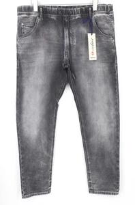 Diesel Krooley-NE 0855B Herren Grau Slim Jogg Sweat Jeans W38 Carrot Stretch Fit - Bild 1 von 8