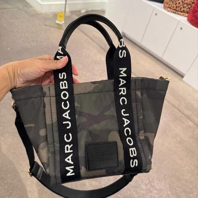 MARC JACOBS 4S5HTT011H02 Small Nylon Tote Bag Camo Multi - Image 1 of 4