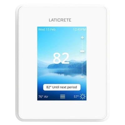 Laticrete Strata Heat Smart Touch LCD WiFi Programmable Thermostat #0804-0404-TW - Image 1 of 3