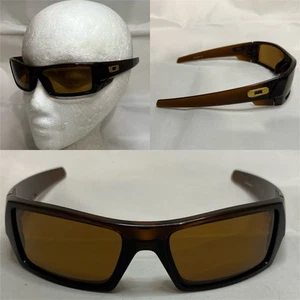Oakley Gascan Sunglasses 03-472 Polished Rootbeer Bronze Made In USA 60-15-127 - Bild 1 von 20