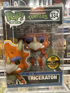 Funko Pop! TMNT Triceraton #334 Funko Goccia digitale! Leggendario LE 2000 PZ - Foto 1 di 9