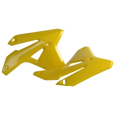 Yellow Radiator Scoops Suzuki RMZ 450 (2007)  Polisport 8428500001 OEM Quality Foto 1 de 2