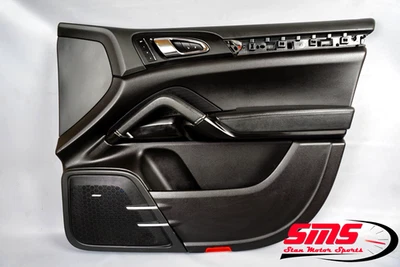 11-18 Porsche Cayenne 958 Front Right Interior Door Panel Black RH OEM - Image 1 of 4