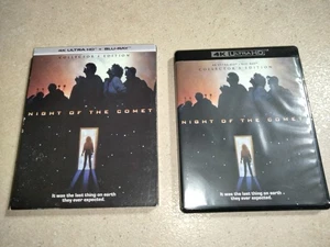 Night of the Comet 1984 4K Ultra HD/Blu-ray Apocalypse Sci-Fi Horror Shout Slip - Picture 1 of 4