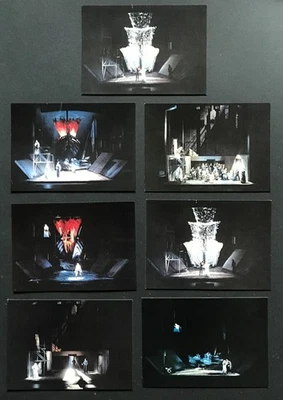 BAYREUTH FESTIVAL 1978 RICHARD WAGNER. SEVEN STAMPED POSTCARDS. OPERA. - Image 1 of 4