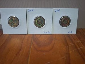 $2 Coin Lot Commonwealth Games ×2 2018 Wallabies 2019 Lc  Circulated  - Picture 1 of 9