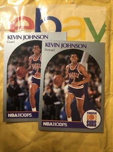 1990-91 Error Card #238 Kevin Johnson - Guard & Forward Phoenix Suns 2 Karten - Bild 1 von 3