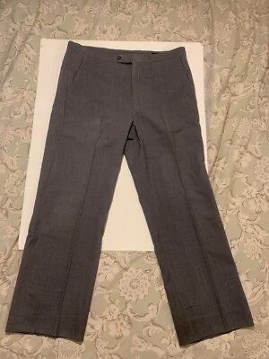 Calça social vintage Sansabelt por Jaymar masculina tamanho W35 L30 - Imagem 1 de 4