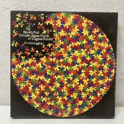 Vintage 1975 "The Puzzler" Circular Springbok 500+ Piece Jigsaw Puzzle - PZL6500 - Image 1 of 4