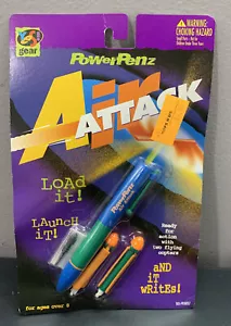 RARE Vintage Yes Gear PowerPenz Air Attack NEW Pen Original Package Toys R Us - Picture 1 of 10