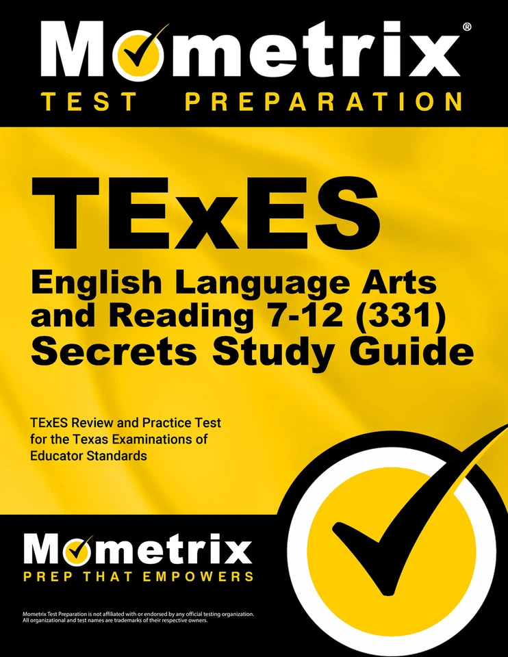 TExES English Language Arts and Reading 7-12 (331) Secrets Study Guide - Image 1 of 1