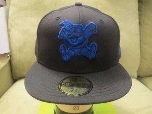 New Era Denver Nuggets Sombrero Ajustado Negro, Azul Maxie el Minero Logotipo, Talla 7 3/4 - Imagen 1 de 18