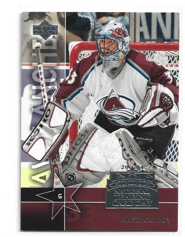 2004 Upper Deck National Trading Card Day Patrick Roy UD-10 - Image 1 of 1