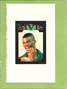 1992 MVP RARE DAVID ROBINSON "UNCUT BASKETBALL CARD" - Picture 1 of 2