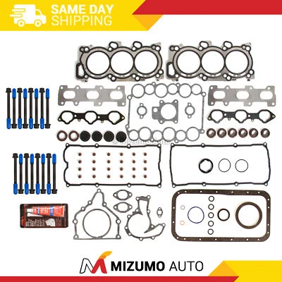 Full Gasket Set Head Bolts Fit 98-04 Honda Acura Isuzu V6 3.2 3.5 6VE1 6VD1 - Image 1 of 4