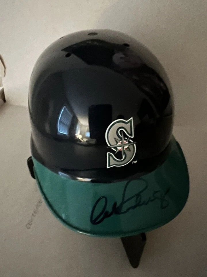Alex Rodriguez autographed signed Seattle Mariners mini batting helmet - Image 1 of 4