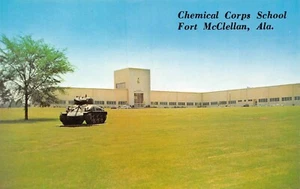 # G2357    ANNISTON,  AL.    POSTCARD,    FORT McCLELLAN - Picture 1 of 2
