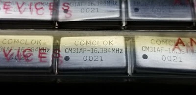Cal Crystal Lab COMCLOK CM31AF-16.38400 MHZ Oscillator - quantity of 5 - Image 1 of 4