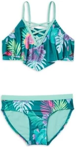 Justice Girls Swimsuits Bikini Tankini 1 piece 2 piece New with Tags - Picture 1 of 7