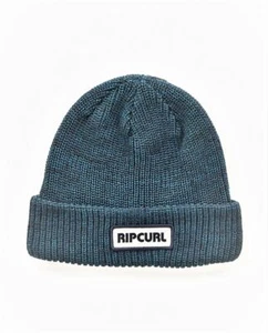 Rip Curl Men's Knit Cuff Beanie ~ Icons Reg deep ocean - Picture 1 of 3