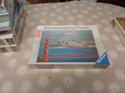 Ravensburger 1000 Piece Jigsaw Puzzle San Francisco Golden Gate Bridge NEW - Image 1 of 2