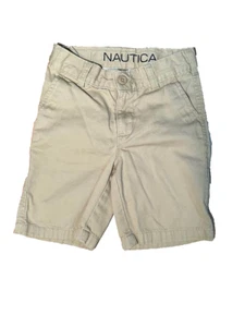 Boys Khaki Shorts, Size 4 Nautica, Uniform - Picture 1 of 3