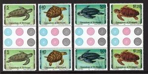 Grenadines of St. Vincent 1978 Turtles set MNH mint stamps - Picture 1 of 1