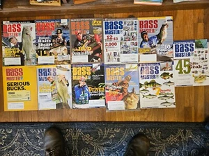 VINTAGE COMPLETE 2010 BASSMASTER MAGAZINE LOT JAN-DEC - Picture 1 of 4