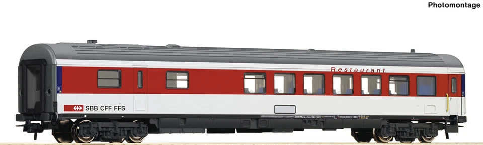Roco H0 54168 Eurocity-Speisewagen, SBB Ep.VI  1:100 - Bild 1 von 1