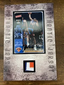 Vintage Sports Cards Framed 4x6 Authentic Jersey Marcus Camby - Picture 1 of 4