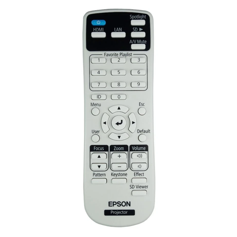 Genuine Epson LightScene EV-100 Projector Remote Control - Image 1 of 1