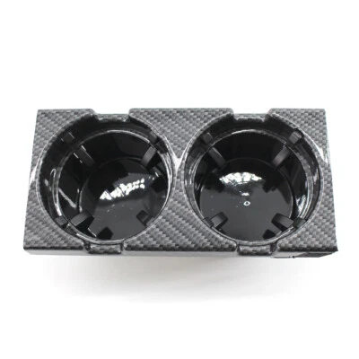 Drink Cup Holder Carbon Fiber Style for BMW 3 Series E46 325i 51168217953 99-06 - Image 1 of 4